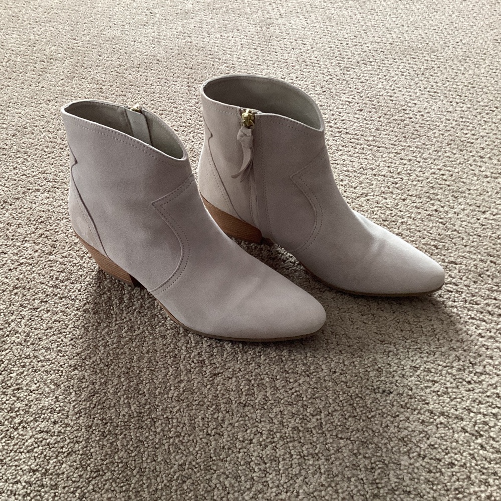 Boden Western Suede Ankle Boots